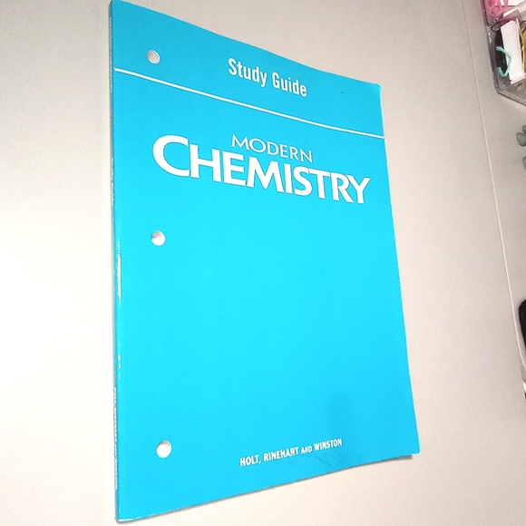 Holt, Rinehart and Winston Modern Chemistry: Study Guide Teacher’s 1st Edition - Picture 3 of 13